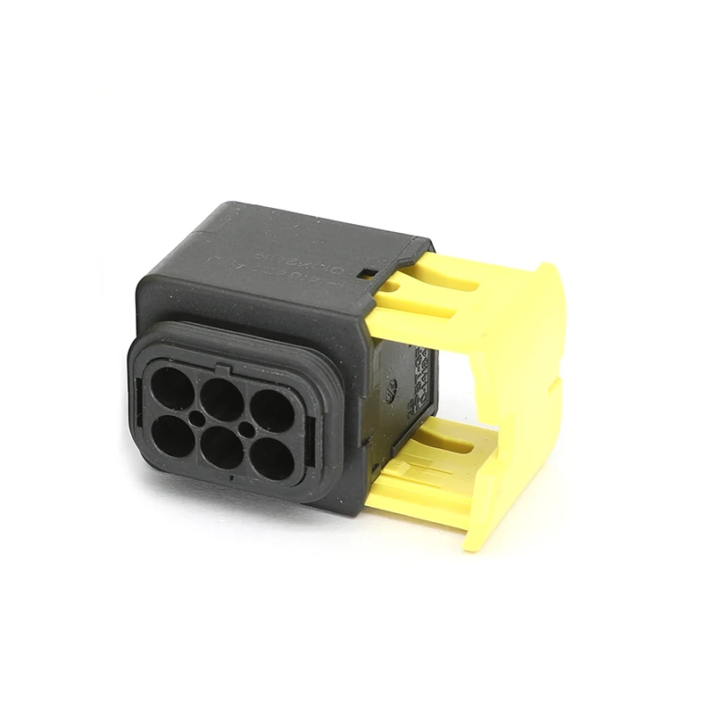 1-1418437-1 موصل جديلة أسلاك الطاقة الجديدة قابس مقاوم للماء 6 فتحات موصل سالب غمد الختم