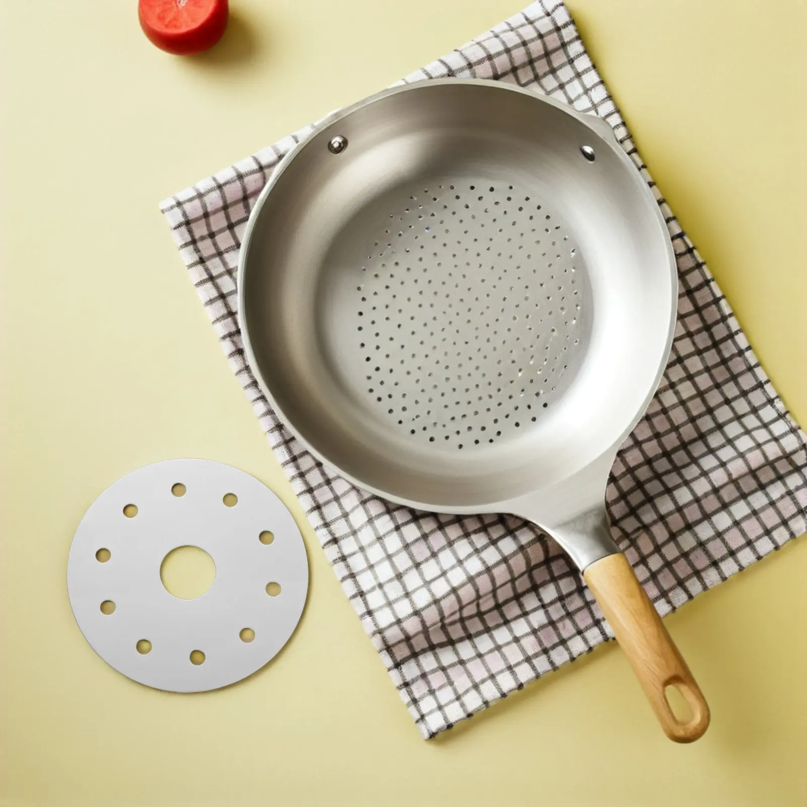 Stainless Steel Induction Diffuser Plate 13Cm Heat Conduction Disk Adapter Cooktop Converter Kitchen Accessory Heat Transfer