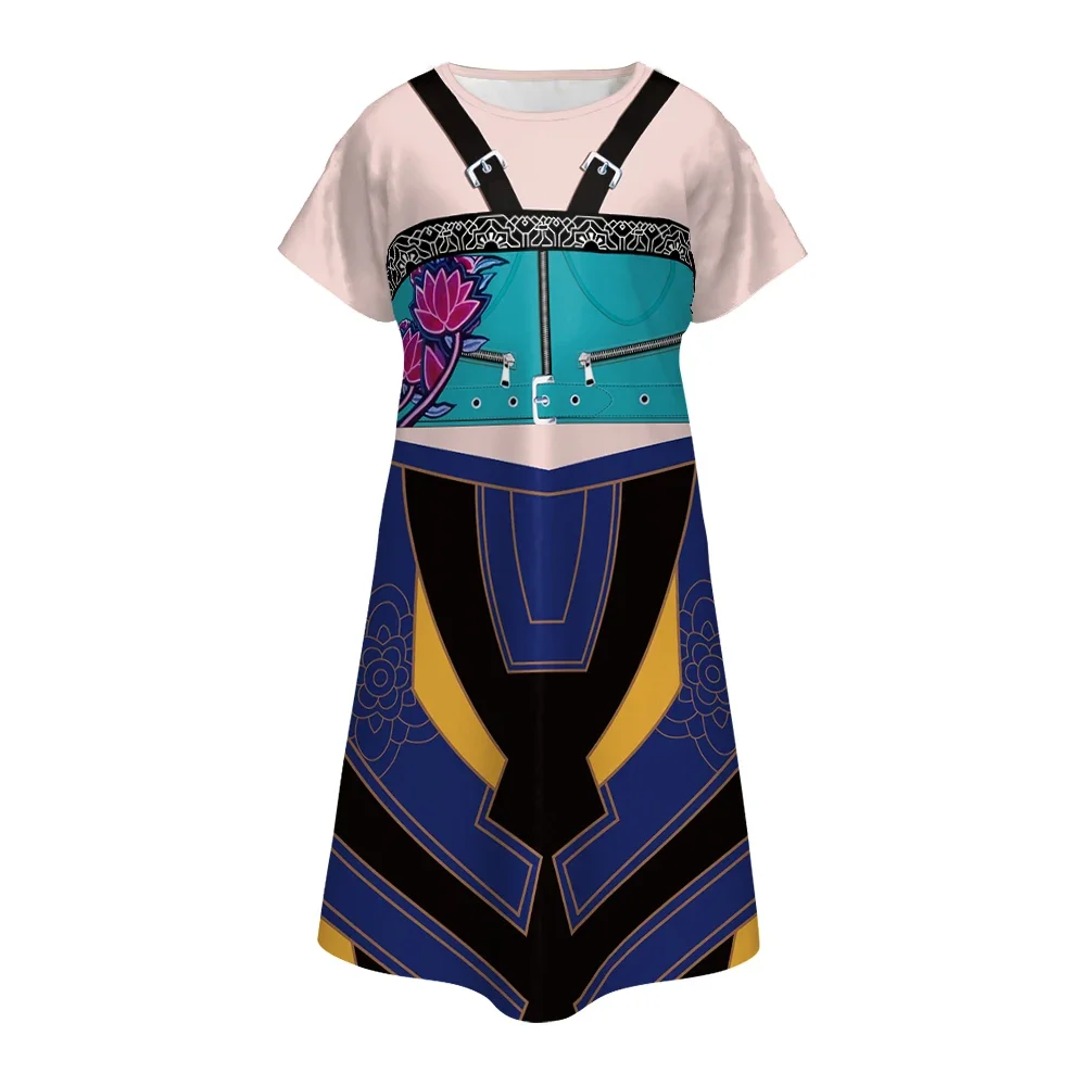 2025 Хэллоуин Enfants filles HUNTRIX K-POP chasseurs de démons Косплей Rumi Zoey Mira robe enfants костюмы на Хэллоуин