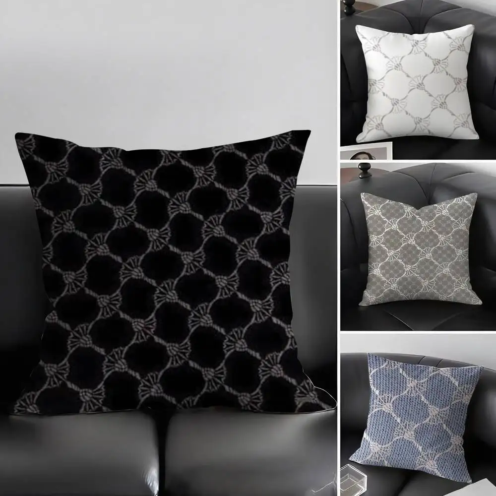 

Custom J-Joops Cool Pillow Case Short Plush Double-sided Printing Home Machine Washable in Winter Cushion Cover