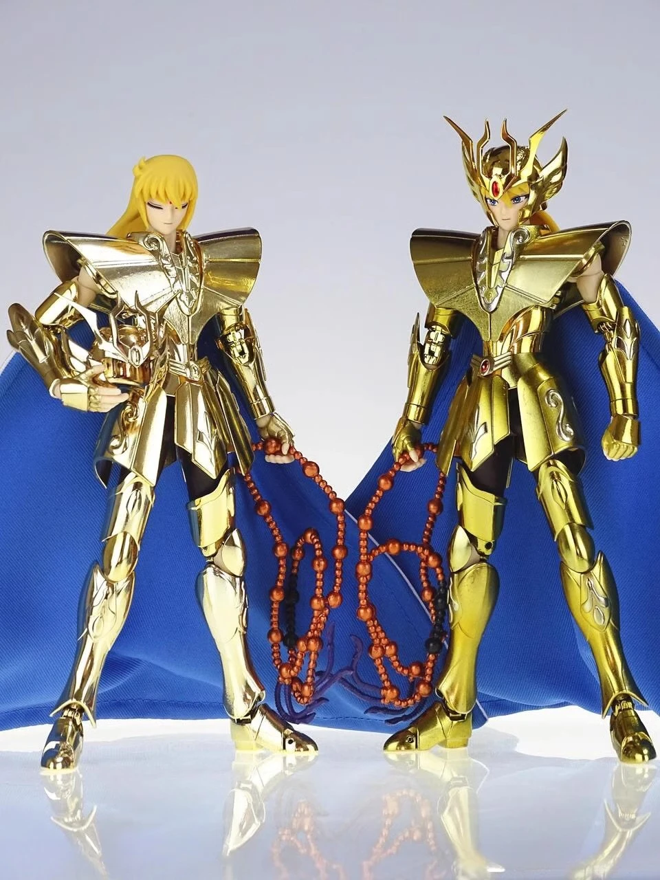 In Stock MST Virgin Clothed Myth EXM Virgo Shaga Gold/24K Golden Star Anime Model Action Figure Collection Gifts