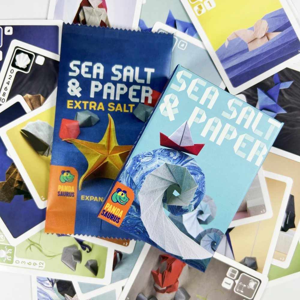 Sea Salt & Paper: 2025 Strategy Bluff Party Game | 2-4 Player Family Fun with Hilarious Card Game Christmas and Halloween Gifts