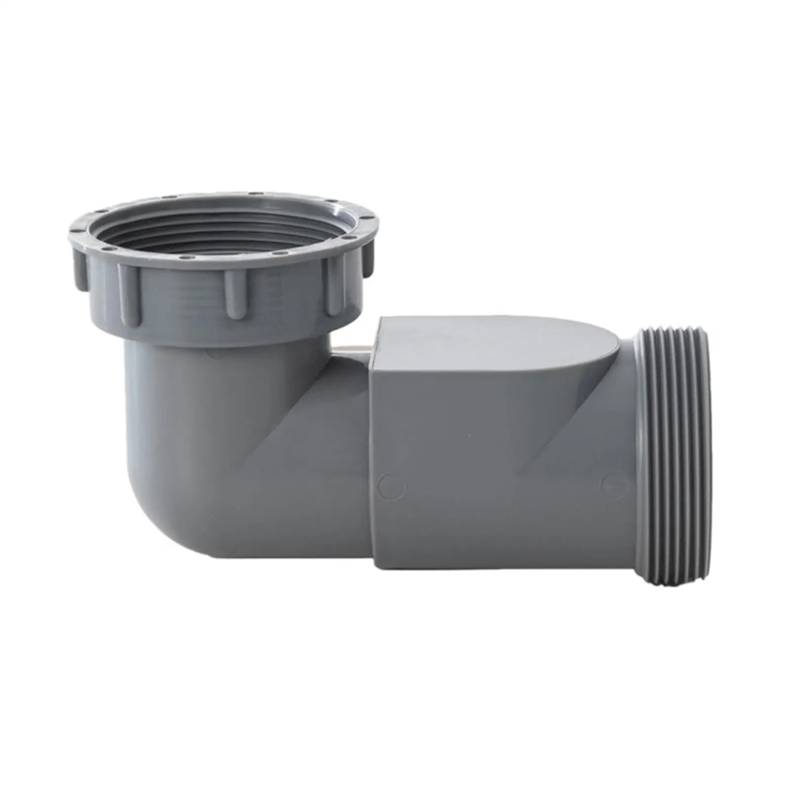 Kitchen Sink Drain Hose Adapter Easy to Install Part 90 Degree Lightweight Multipurpose Sewer Hose Fitting for Washing Cabinet