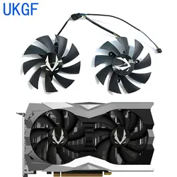 87MM GA92A2H 0.35A GTX 1660 1660Ti grafik hayranları için Zotac GeForce RTX 2060 2070 süper Mini Video kartı soğutma fanı