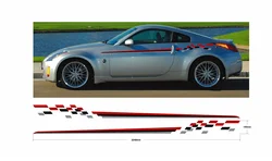Car Side Stripe Set for Nissan Nismo - 350z GTR Skyline S14 Car Decal Graphic
