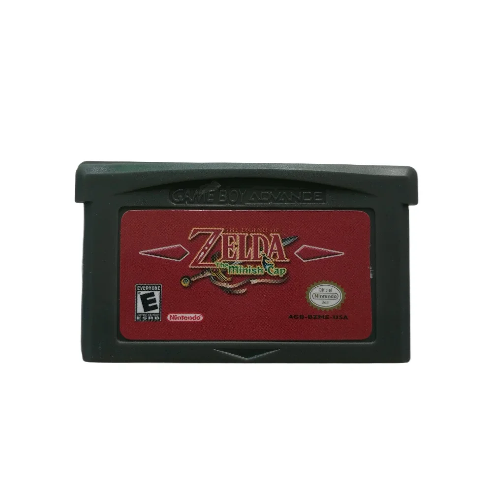 HEIẞER VERKAUF GBA-Spielkassette 32-Bit-Videospielkonsole Spielkarte Link To The Past Awakening DX Minish Cap@@ – Detail 4