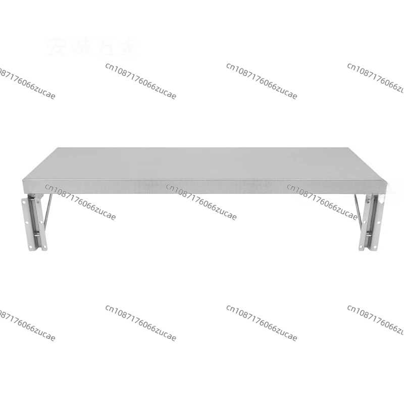 304 Stainless Steel Foldable Wall Baffle Bracket Wall-mounted Simple Storage Wall-mounted Kitchen Wall Rack
