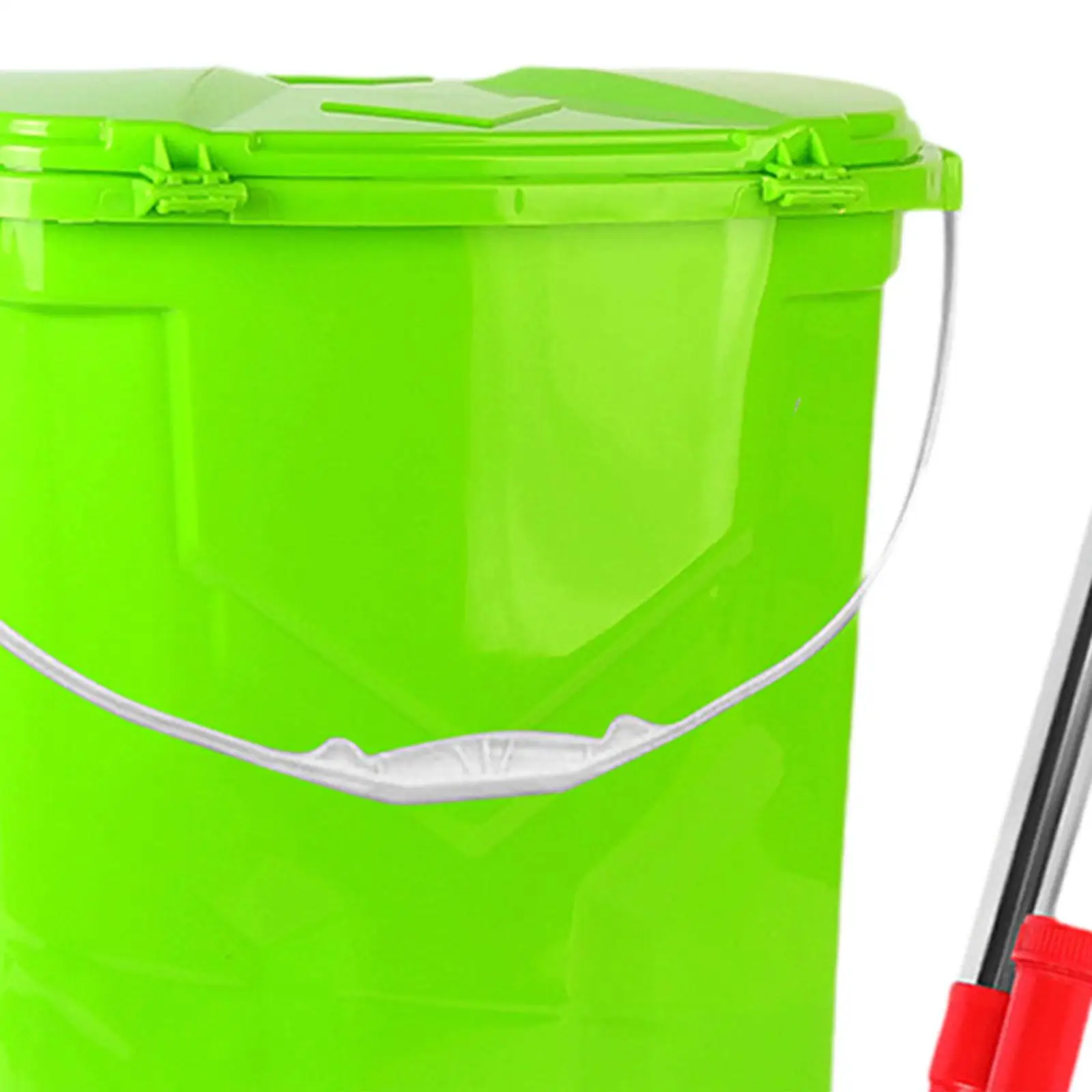 Manueller Düngerstreuer mit Rücktragefunktion, Edelstahlgriff, 25 l Fassungsvermögen