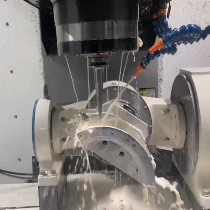 Custom Precision 3-Axis CNC Usinagem, aço inoxidável, peças do quadro 316L