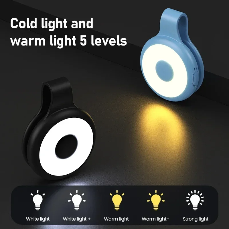 

Magnetic Fill Light Portable Rear Selfie Mirror Photography Assistant Shooting Clip Night Time adjustable Light Fill Light Phone