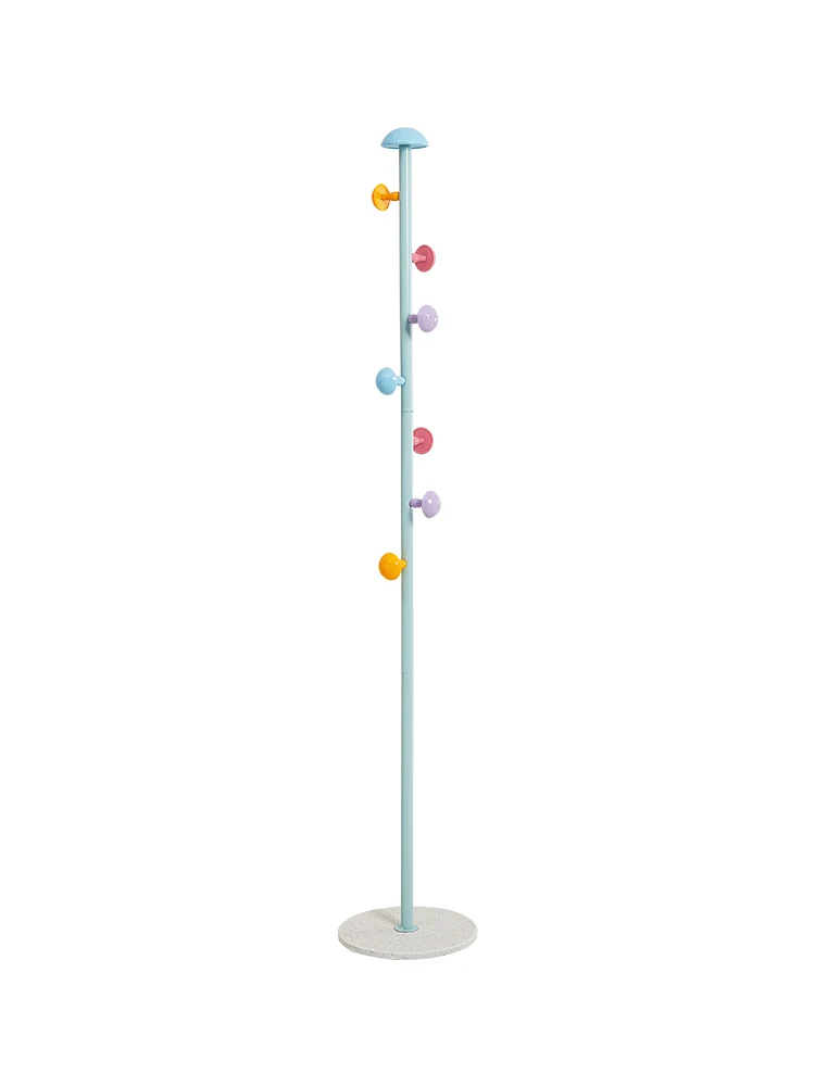 

Creative Mushroom Floor to Floor Clothes and Hat Hanger Small Unit Bedroom Minimalist Children's Clothes Hanger