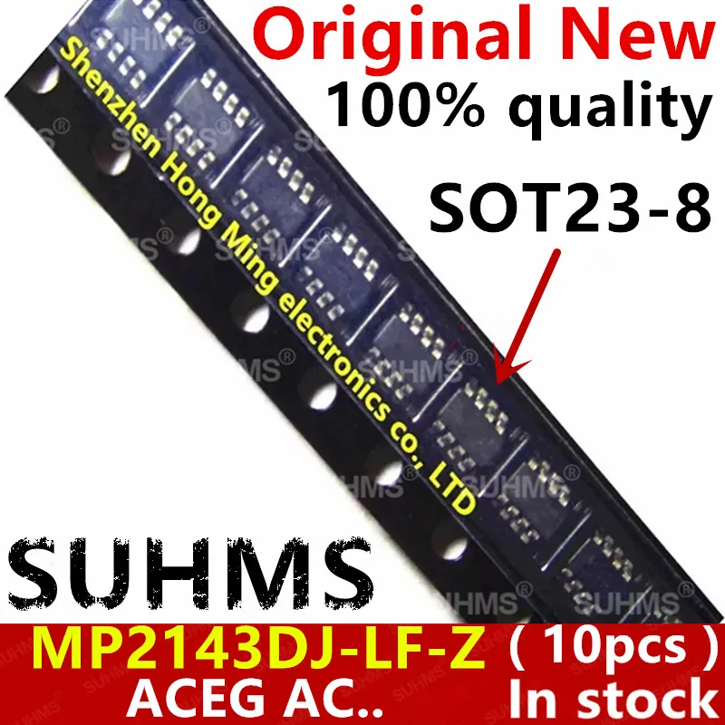 (10piece)100% New MP2143 MP2143DJ-LF-Z MP2143DJ ACEG AC.. SOT23-8