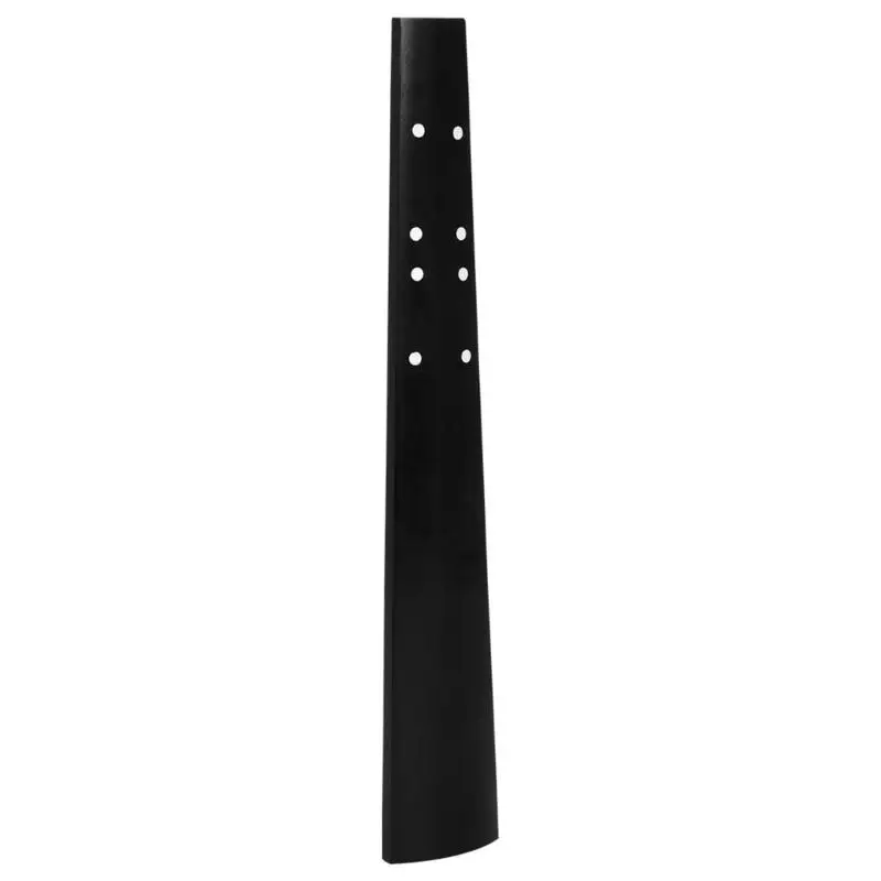 652F Ebony Violin Fingerboard Violin Accessory Fiddle Replacement Part Finger Board 1/4 3/4 4/4 Size Violin Fingerboard