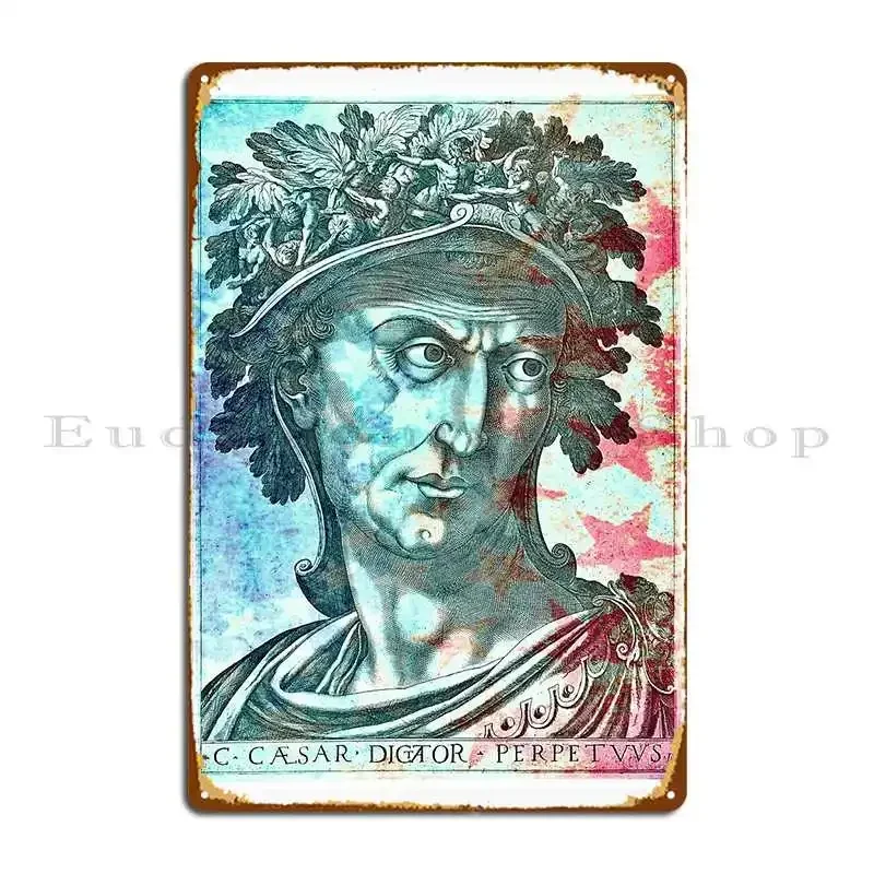 Julius Metal Sign Wall Pub Rusty Wall Decor Garage Designing Tin Sign Poster