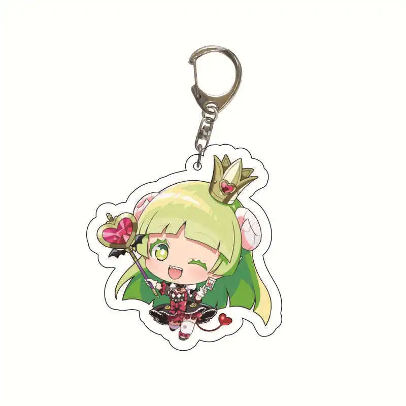 Брелок для ключей с рисунком аниме «Добро пожаловать в школу демонов» Iruma-kun Suzuki Iruma Valac Clara, украшение для фигурки, сумка, автомобильный брелок для ключей, очаровательные подарки