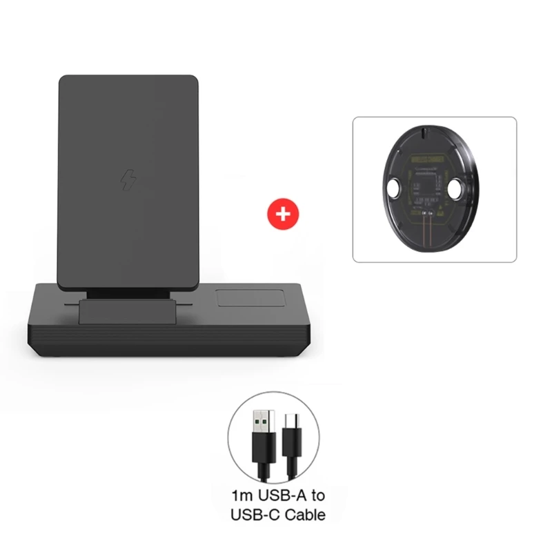 

Mouse Charging Base with 2xUSB2.0 2xTypeC Charging Docking Station For GPW/GPW2/GPW3/G502/G502X/703