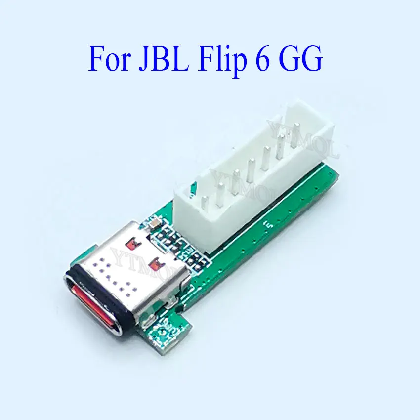 1 Uds para JBL Flip 6 GG Micro USB C conector de placa de alimentación para JBL Flip6 GG puerto de carga de Altavoz Bluetooth