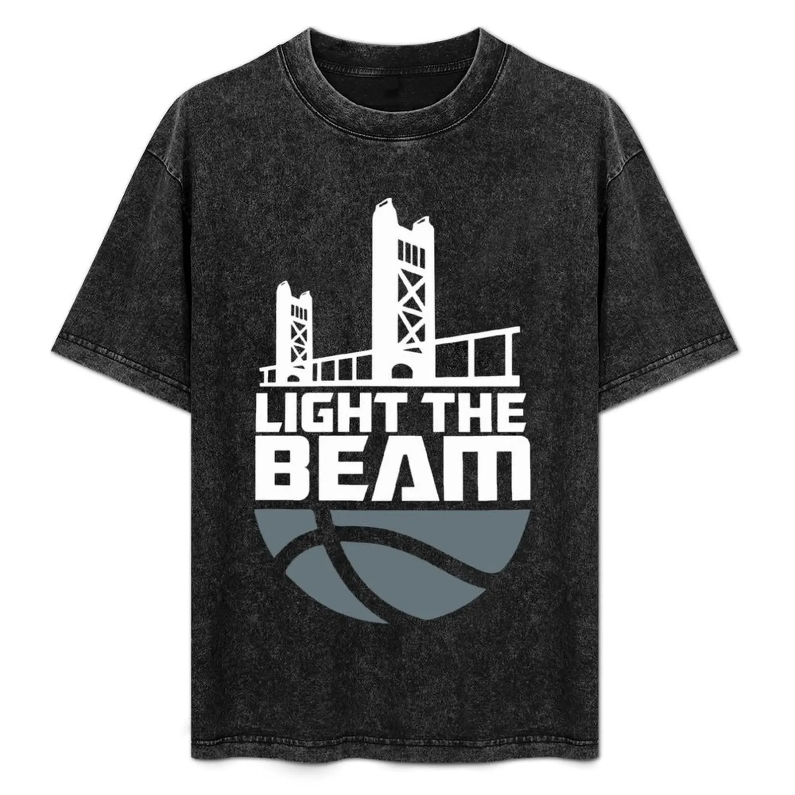 

Light The Beam - Sacramento Basketball T-Shirt Blouse oversized t shirt oversizeds vintage graphic tee designer t shirt men