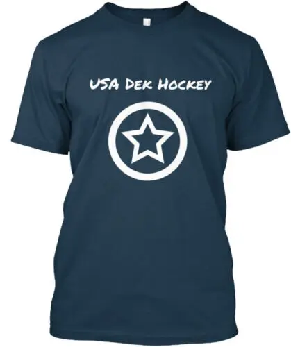 Long Island Dek Hockey Team T-Shirt Made in the USA Size S to 5XL