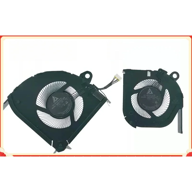  Laptop CPU GPU Fan Cooler for Lenovo ThinkPad P15 T15g GEN 1 First Generation 20ST 20SU Cooling Fan 5H40X8