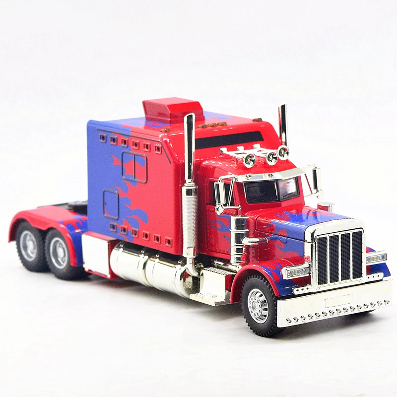 1/24 New Arrival Special Price Diecast Metal American Heavy Truck Car Model Furniture Display Collection Toys For Children