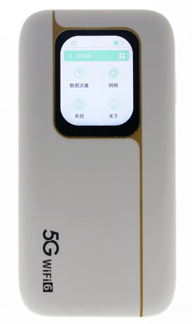 Roteador AZ50N2_MIFI 5G WiFi 6 3C certificado com bateria de 6000mAh Novo estilo 2025 - Dispositivo de rede sem fio de alta velocidade