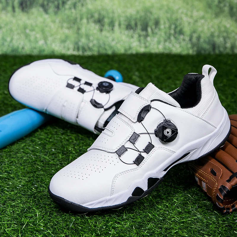 Nieuwe Stijl Heren Honkbalschoenen Antislip Softbal Trainingsschoenen Professionele Puntige Sneakers Heren Comfortabele Honkbal Sneakers