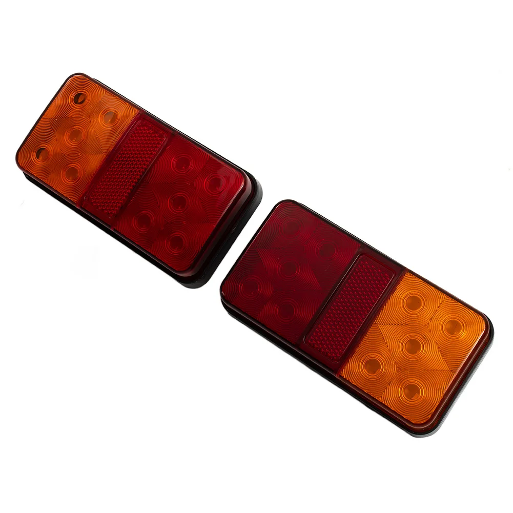 High Quality Hot Sale Tail Lights 146 X 79 X 27mm 10 LED Shockproof RV 146 x 79 x 27mm LED Trailer Turn Signal