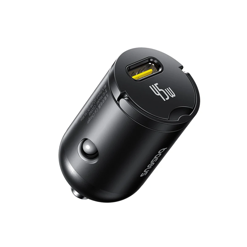 Baseus 45 W Autoladegerät UFCS PPS QC PD Schnellladung für Tablets iPhone 17 16 15 14 Samsung Xiaomi HUAWEI Mini Autotelefon-Ladegerät