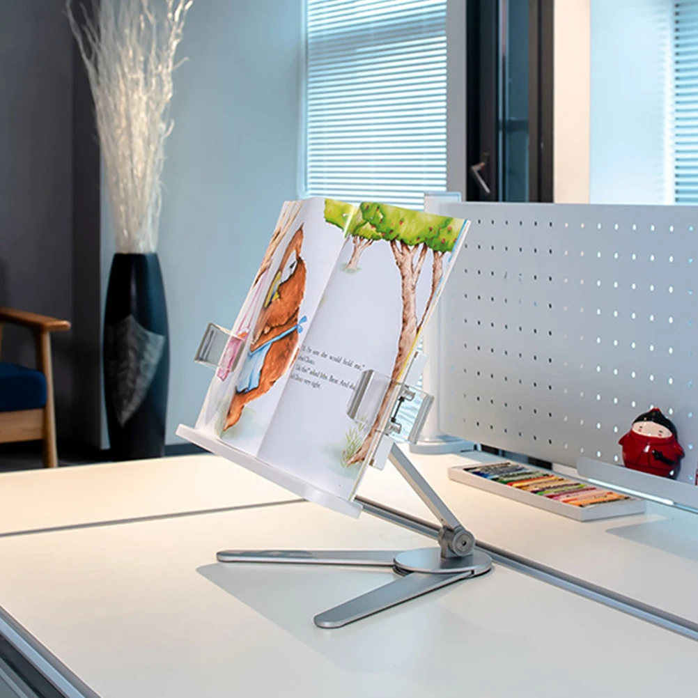 

Reading Stand Multi-Functional Adjustable Book Holder for Home Office Classroom Library Use Desk Book Stand Student