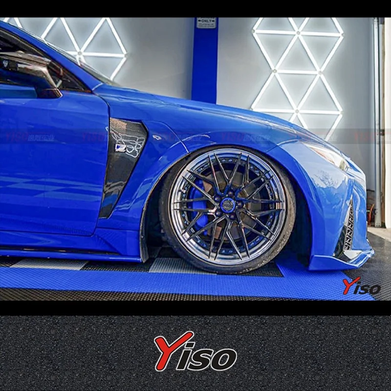 Suitable for IS300 IS350 carbon fiber Modified encirclement Carbon Fiber Aerodynamic kit fender mudguard Partial Front fender