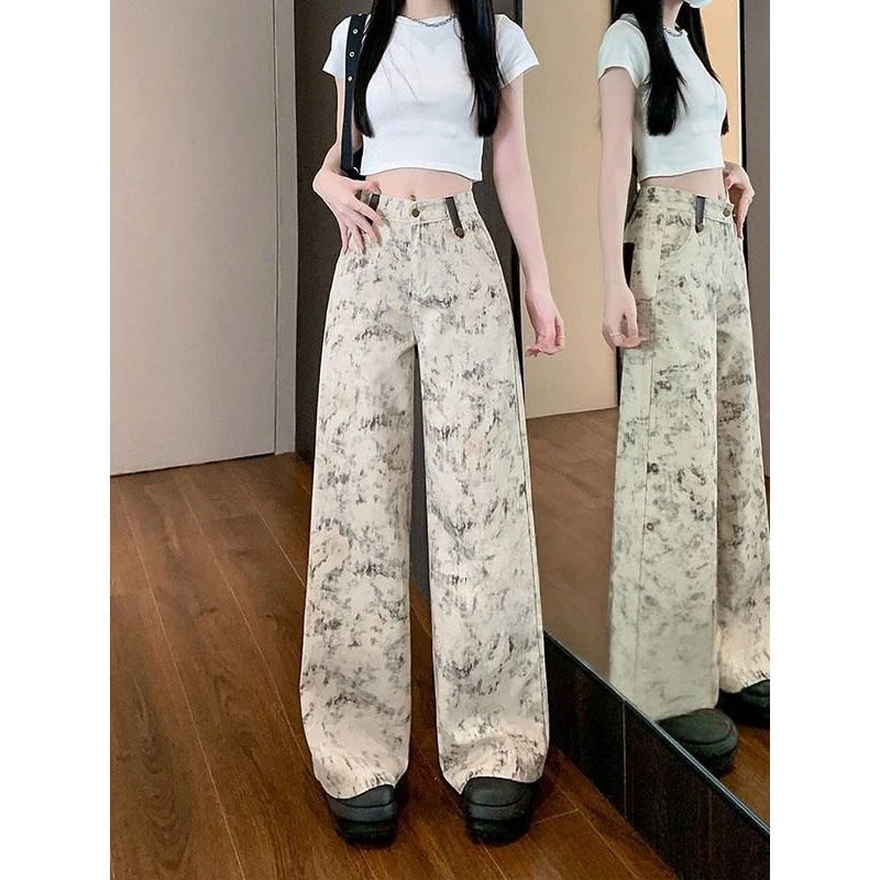 Cargo Pants Womens Of Girls Spring Canvas Layered Minimalist Artistic Design Patterned Unique Matching Trendy Simple Practical