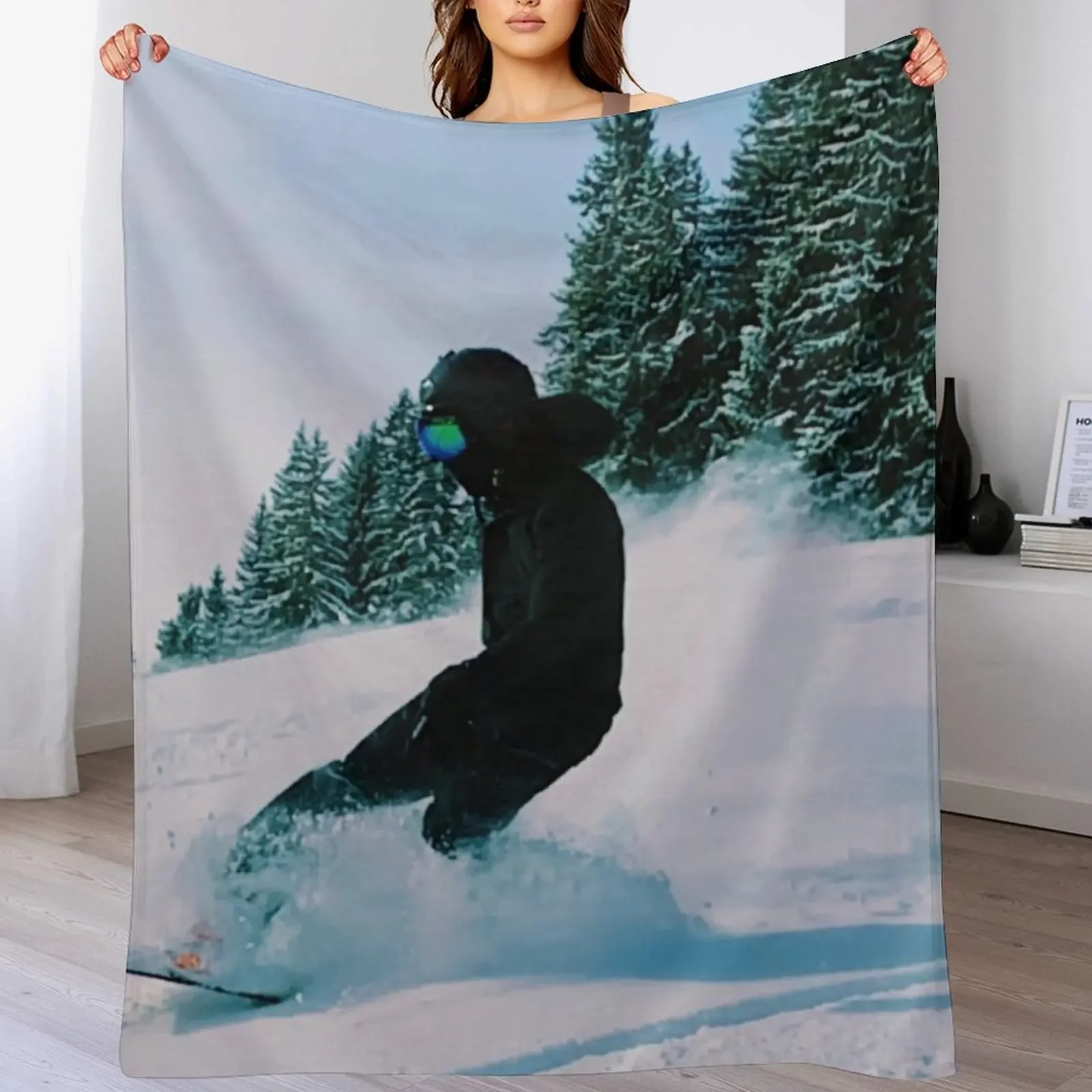 Snowboarder In The …