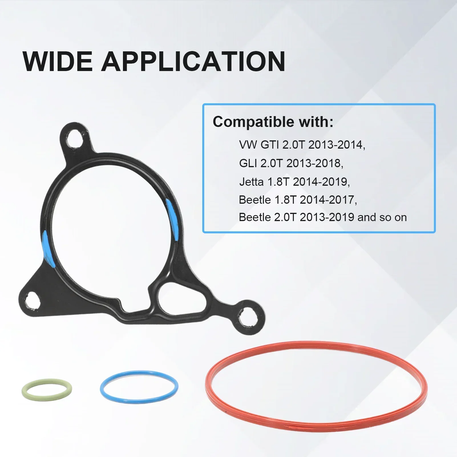 Car Vacuum Pump Reseal Rebuild Kit For VW & Aud A3 A4 A5 A6 Q5 Q7 1.8T 2.0T TSI/TFSI 06J145100P 06J145100C 06J145100G 06J145100N