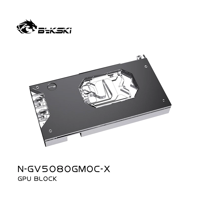 Bykski Full Cover GPU Water Cooling Block dla GIGA RTX5080 Gaming OC N-GV5080GMOC-X
