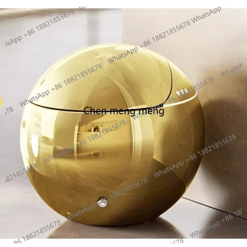 

Элитный мини-туалет в форме яйца для клубных домов и вилл с золотым покрытием