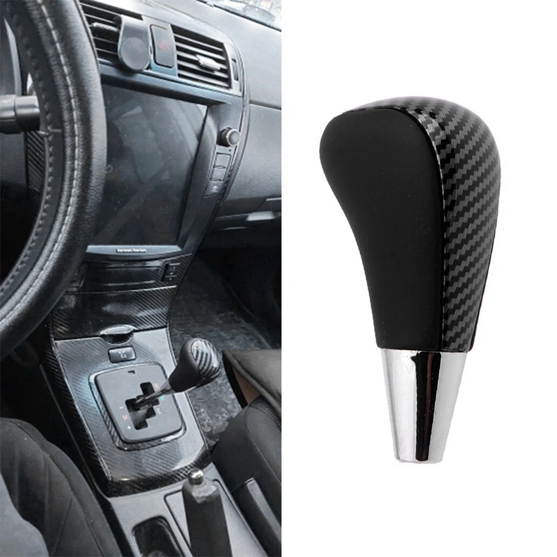 8X Carbon Gear Shift Knob Gear Shift Knob Stick Headball For Lexus ES300 ES330 ES350 GS300 Toyota Corolla Camry RAV4