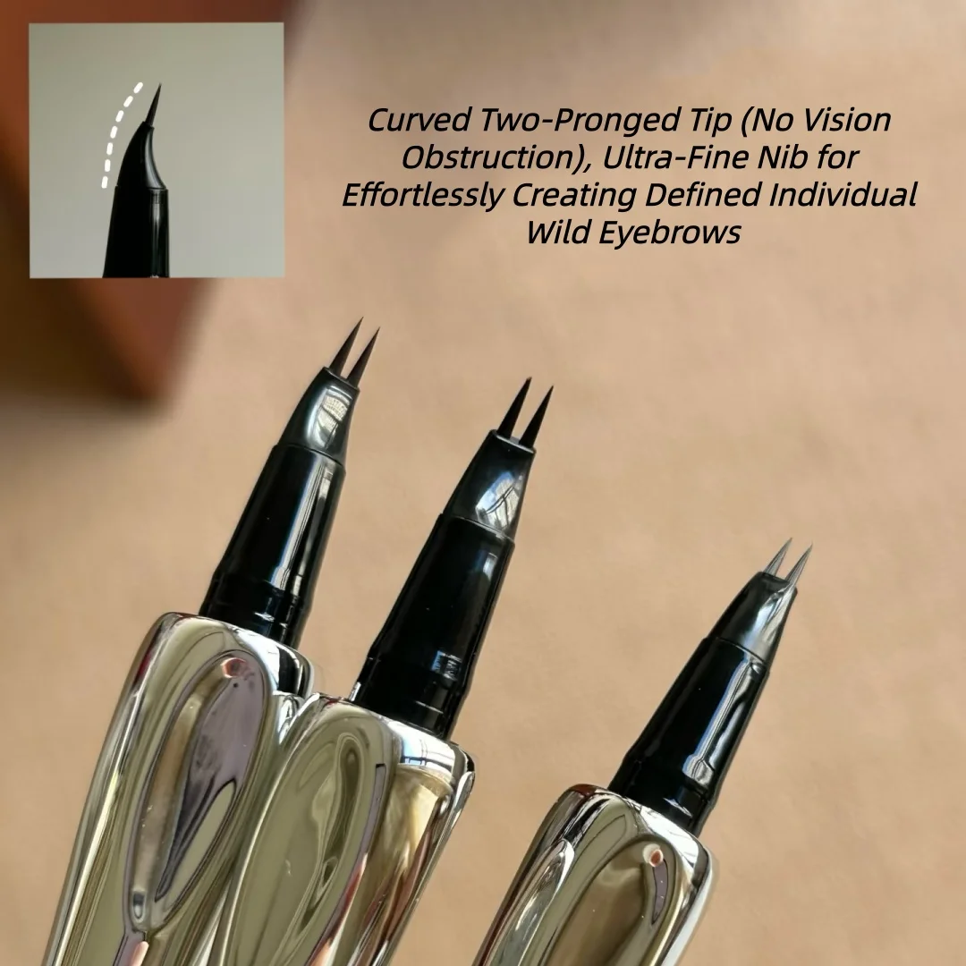 255-Eyebrow Pencil for Wild Brows (Waterproof & Sweatproof), Lower Lash Eyeliner, Smudge-Proof Brow Application