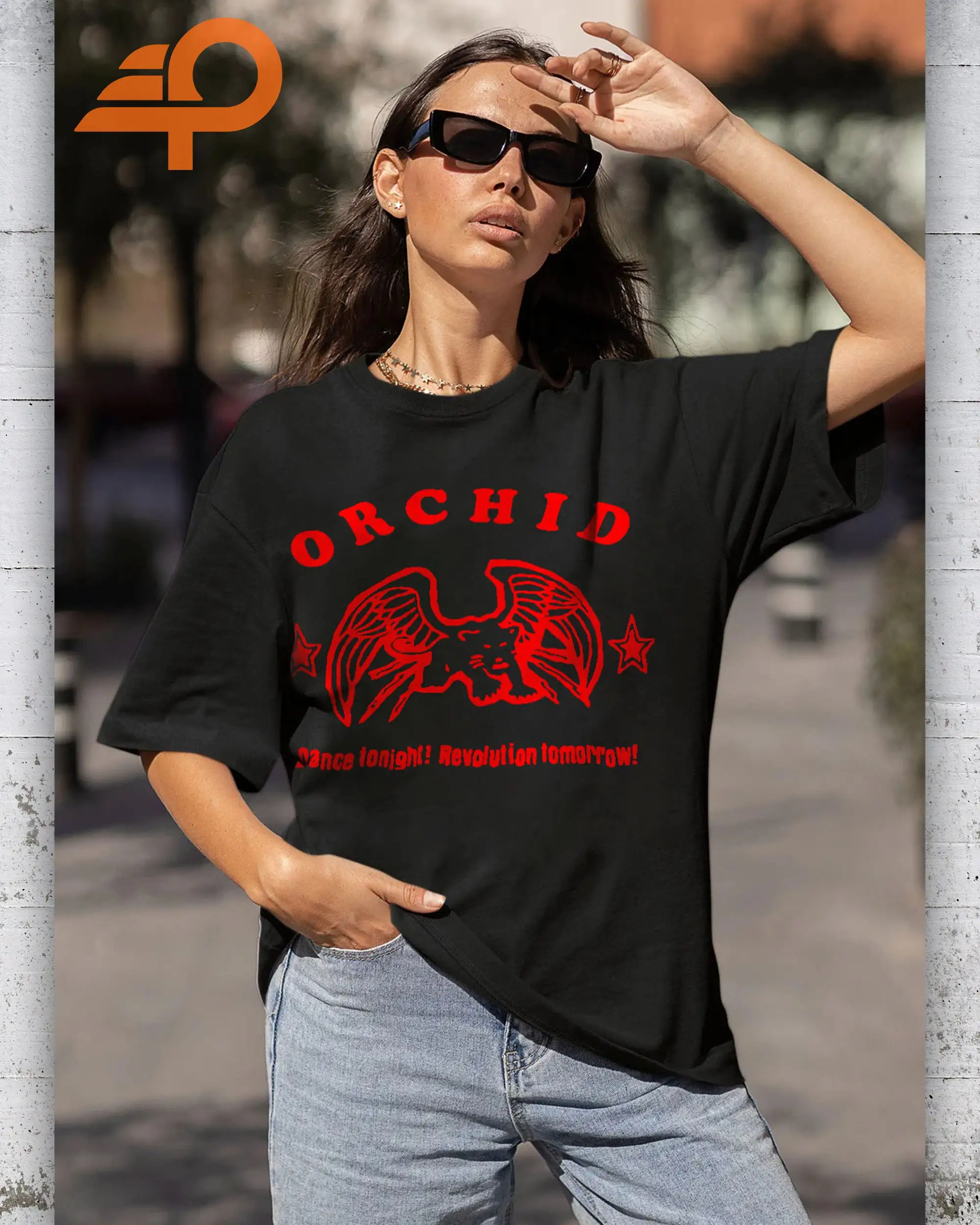 Orchid T shirt Band Vintage Music Merch Fan s Hardcore Punk