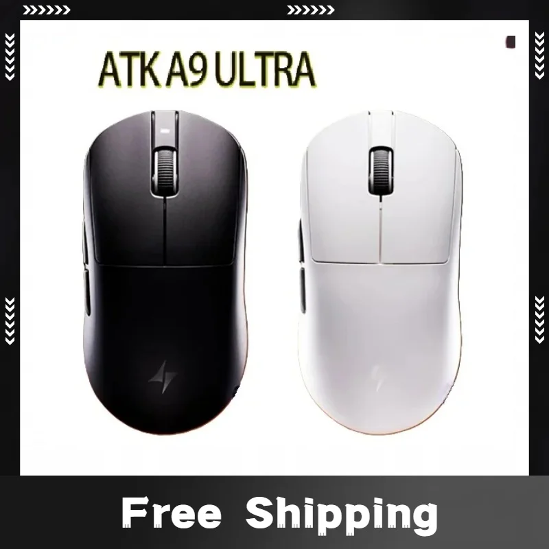

New ATK A9 Ultra Wireless Gaming Mouse SE/A9 Plus/A9 Pro Tri Mode 8K 53g Lightweight E-sports Gaming Mouse PC Custom Accessory