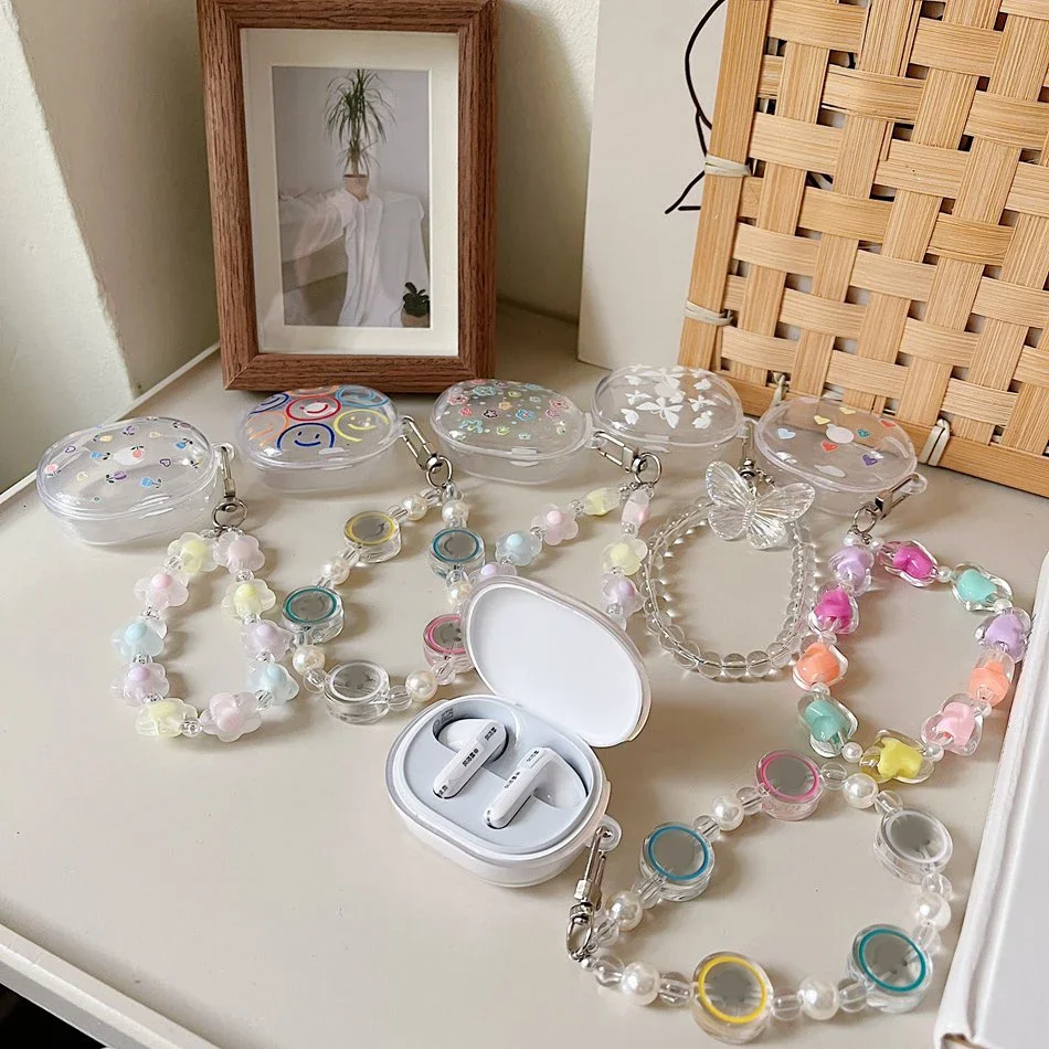 Чехол для xiaomi Redmi Buds 4 Lite, цветной цветочный прозрачный Силиконовый ТПУ чехол для наушников redmi buds4 lite, чехол coque