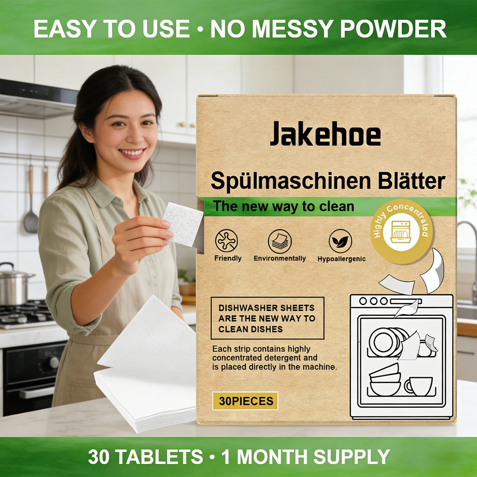 

Dishwasher Cleaning Tablets Effectively Removing Oil Stain Eliminating Food Residues Brightening Multi Effect Dishwasher Cleaner