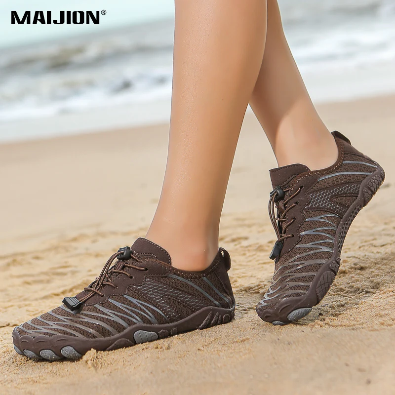 

Men Quick Dry Soft Barefoot Water Shoes Non Slip Beach Aqua Shoes Breathable Comfortable Women Lightweight Wading Sneakers