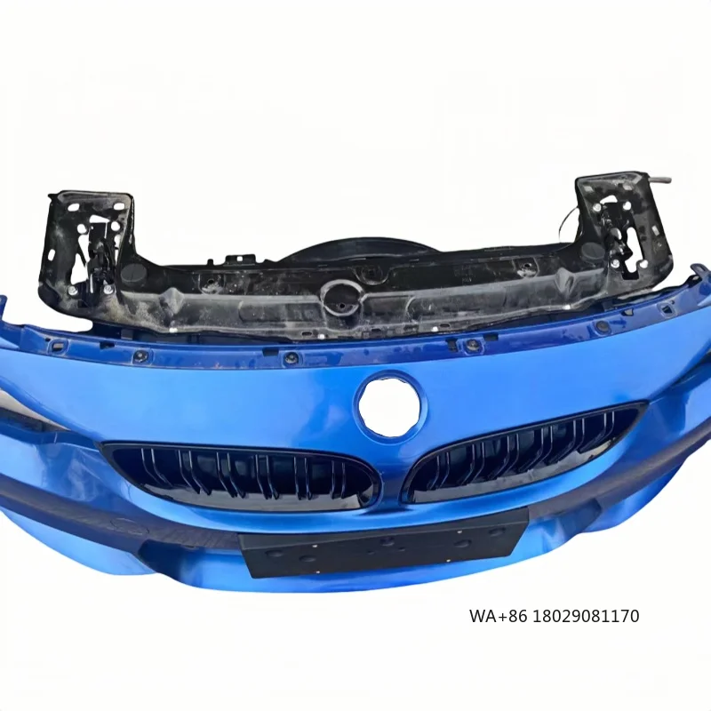 Wysokiej jakości zestaw karoserii z przednim zderzakiem do serii 4 GTF32F33F36, łatwy montaż, wymiana, ulepszenie na M4, zawiera otwory na światła przeciwmgielne.