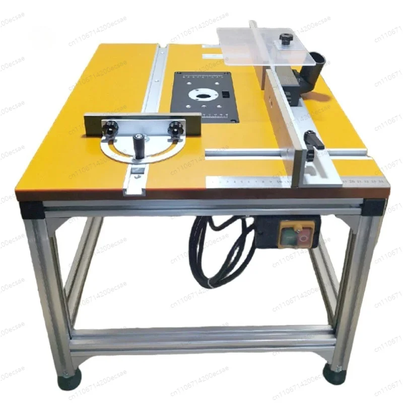 Complete Bakelite Woodworking Bench with Router Table Lifting Insert Plate, Fence & Miter Gauge Set