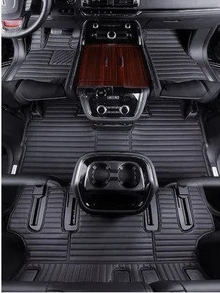 

High quality! Custom special car floor mats for Hyundai PALISADE 7 8 seats 2023-2020 durable waterproof carpets,Free shipping