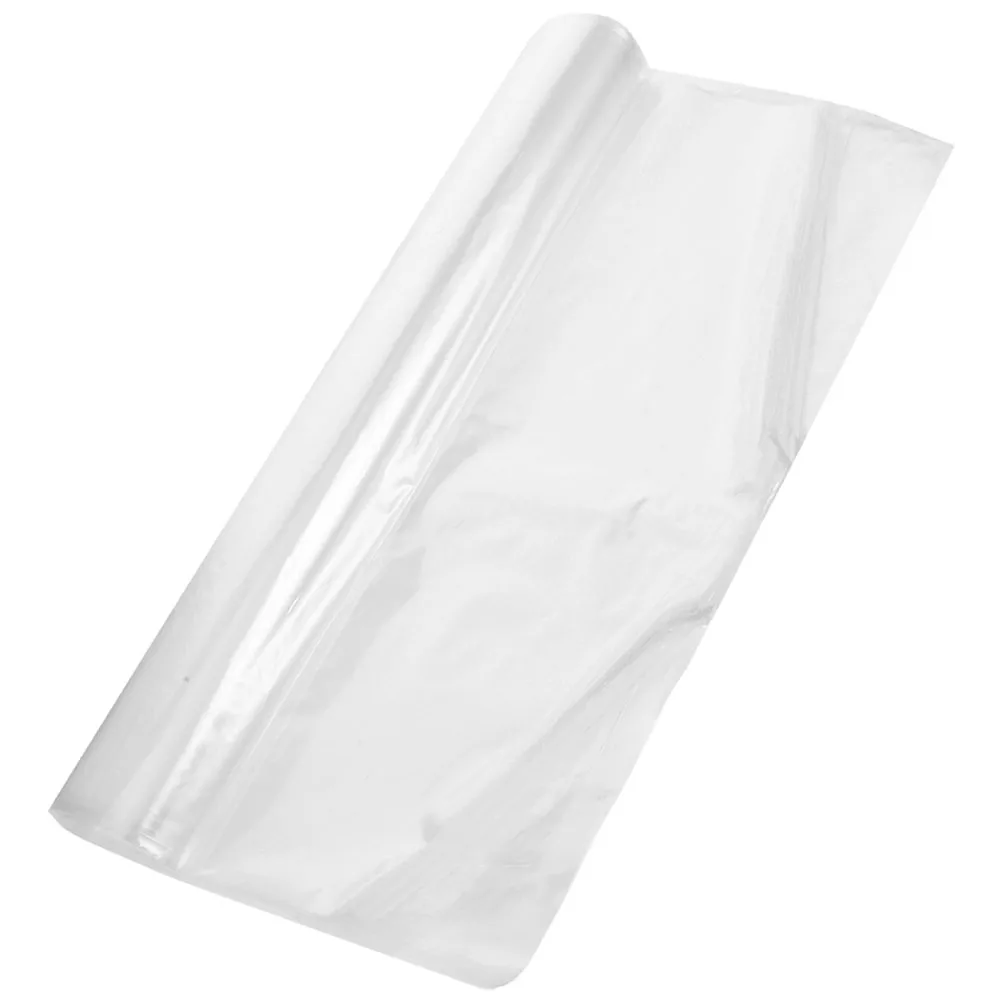 

25 Pcs Plastic Garment Bags Clear Storage for Hanging Clothes Dust Jacket Travel Home Use Protective Cover Clothes