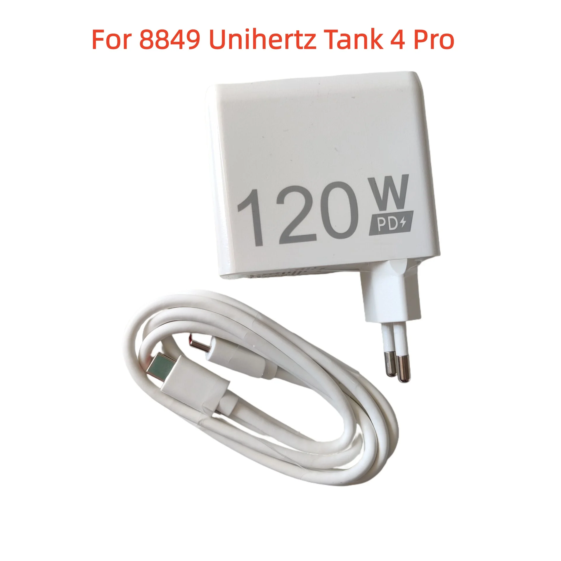 new-for-8849-unihertz-tank-4-pro-phone-120w-us-eu-fast-charger-travel-adapter-plug-6a-type-c-to-type-c-usb-data-line-cable
