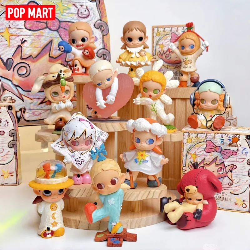 

POPMART Genuine Blind Box Zsiga Under The Sun Series Guess Bag Cartoon Anime Figure Mystery Box Trendy Toys Girl Birthday Gift