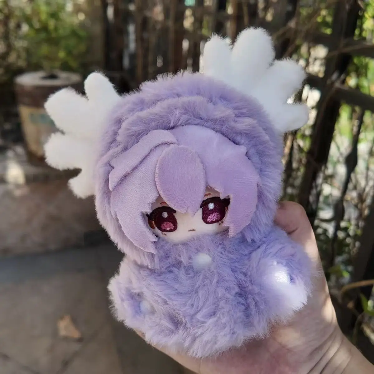 Muñeco de Peluche de 10CM del Anime Japonés Genshin Impact, Durin con Ropa de Dango, Disfraz de Cosplay, Lindos Regalos de Navidad WMYX